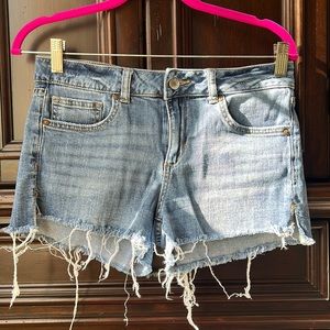 Joe’s jean cut off shorts.